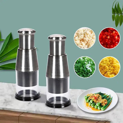 Easy Garlic Press and Chopper Tool - Yeezlab