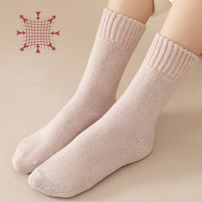 Soft Warm Men Women Thermal Velvet Socks