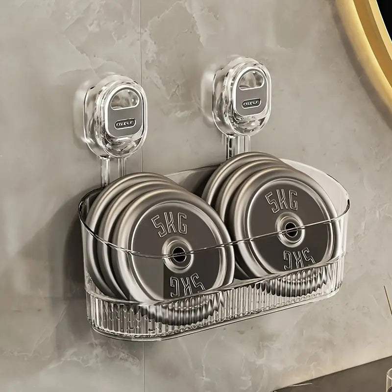 Easy Install Bathroom Suction Storage Container