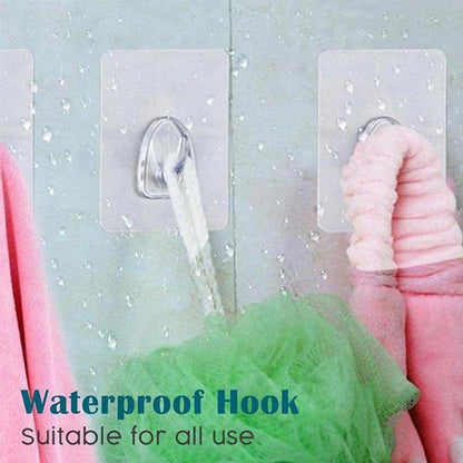 Sticky Removable Wall Hooks (20 Pack)