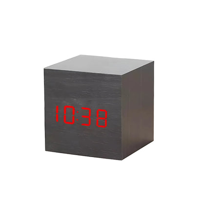Sleek Digital Cube Alarm Clock
