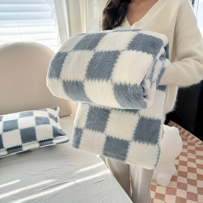 Plush Cozy Fleece Throw Blanket