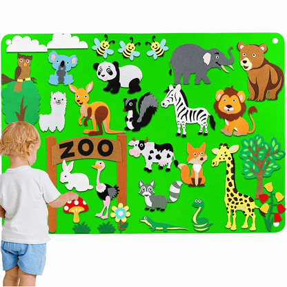 Fun Animal Learning Board for Kids
