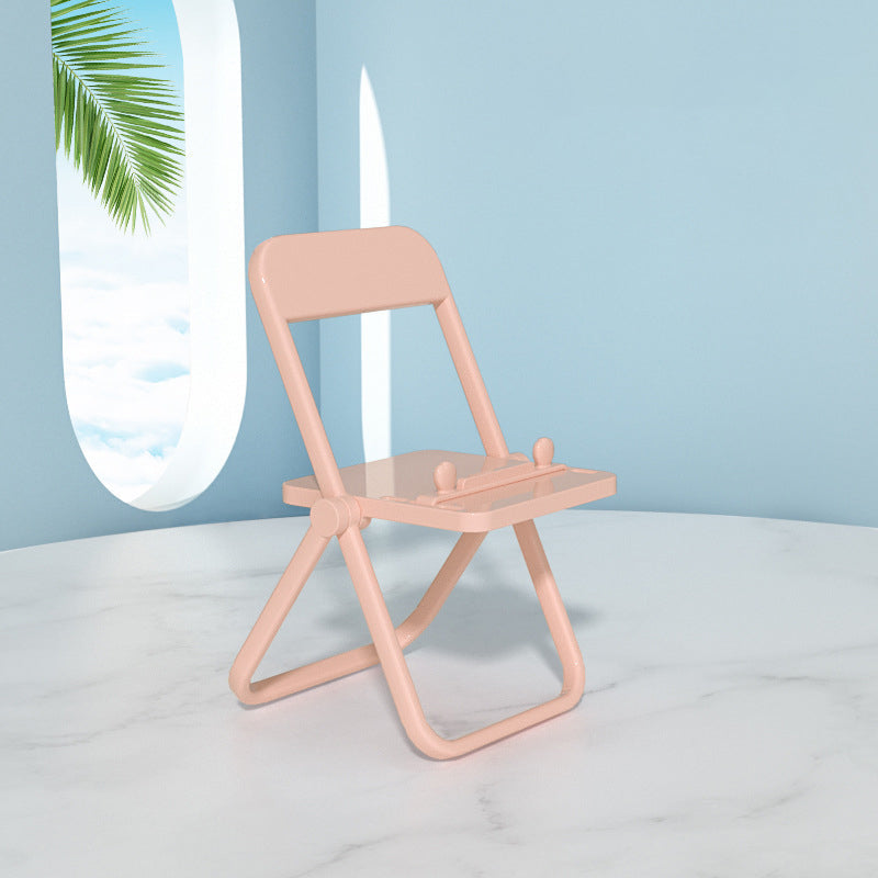 Compact Portable Phone Stand Chair