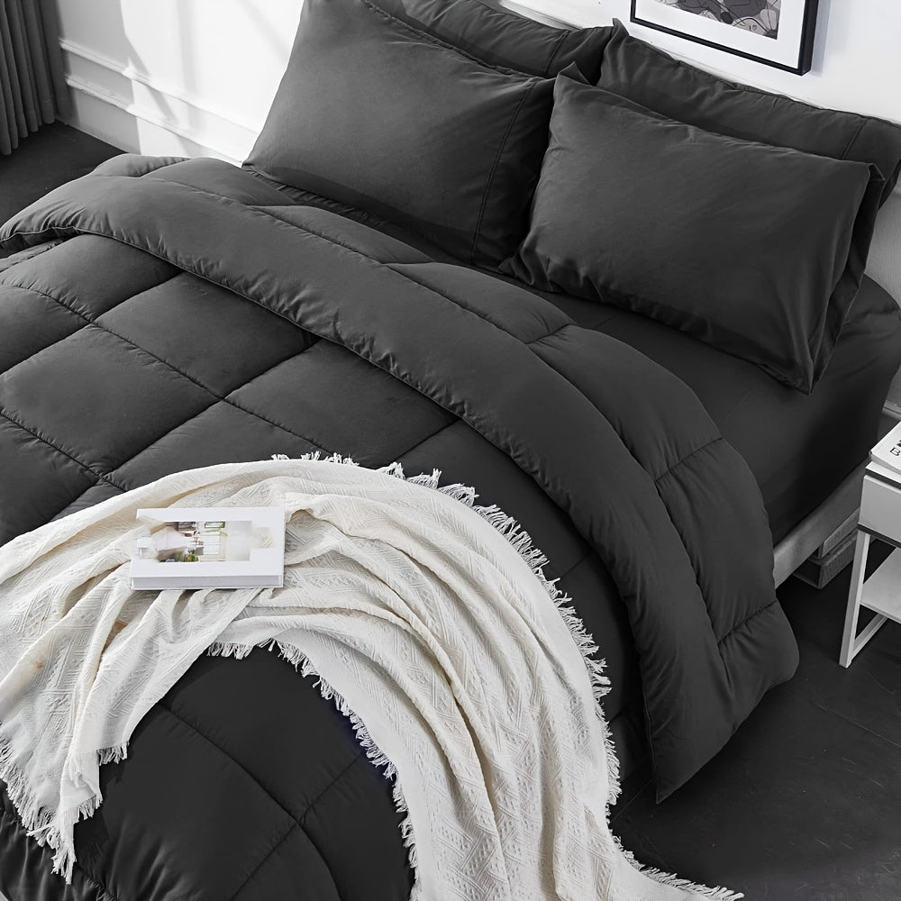 Soft 3-Piece Bedding Comforter Set for Home