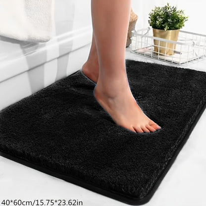 Luxury Plush Bathroom Mat - Ultra Soft Non Slip Bathmat