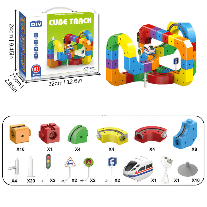 Fun Magnetic Building Blocks Set