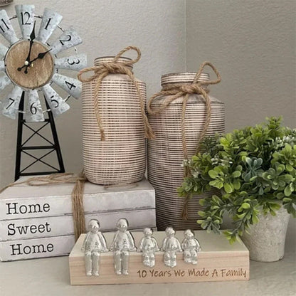 Heartfelt Family Love Sculpture