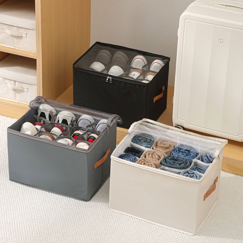 Foldable Clear Top Shoe Storage Box