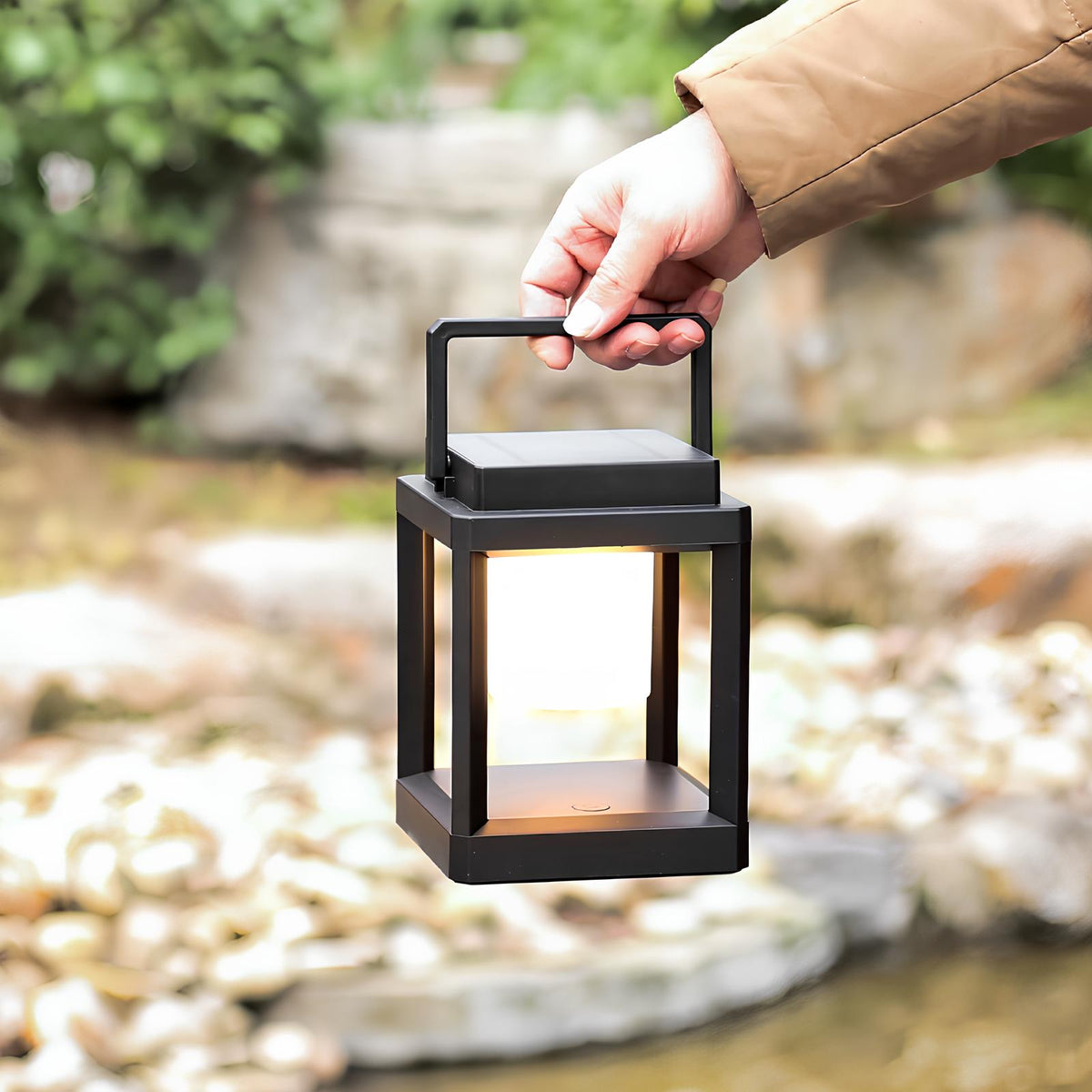 Waterproof Portable Solar Powered Lamp