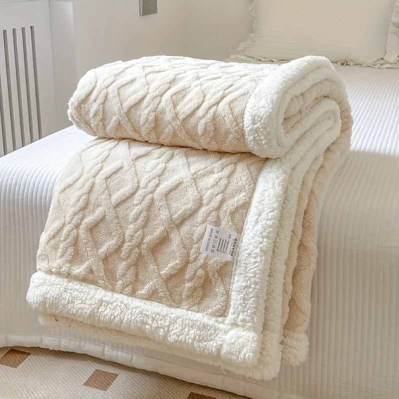 Cozy Plush Throw Blanket for Soft Warmth