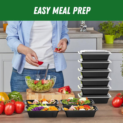 50-Pack Airtight Food Storage Containers with Lids