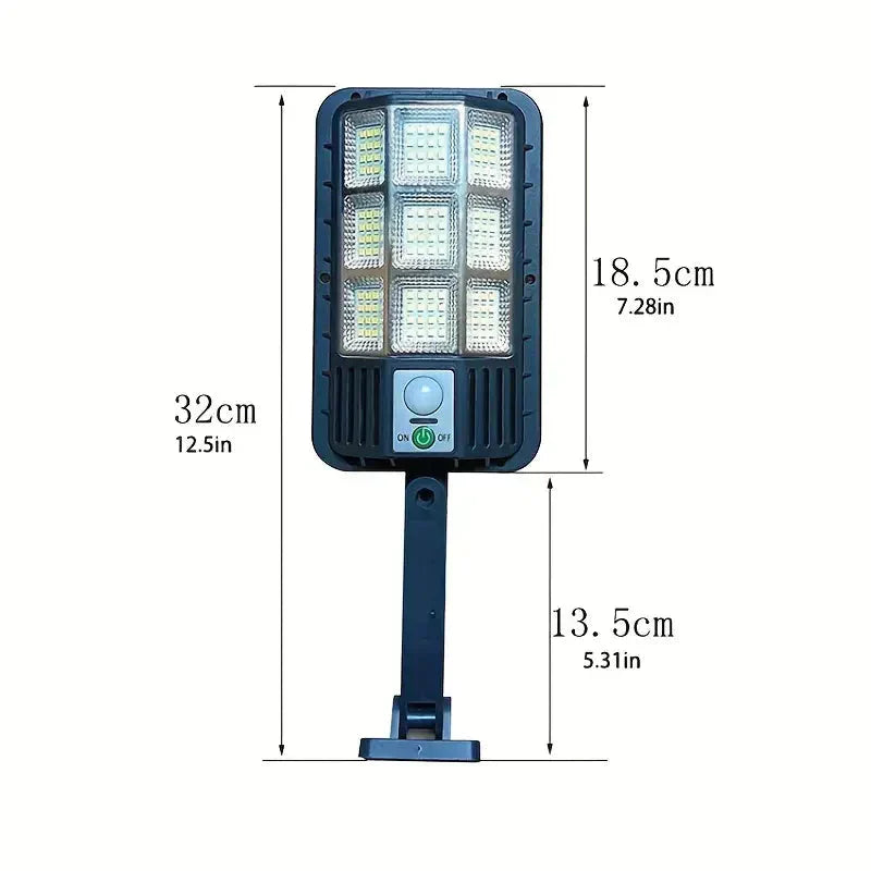Bright Solar Flood Light with Motion Sensor