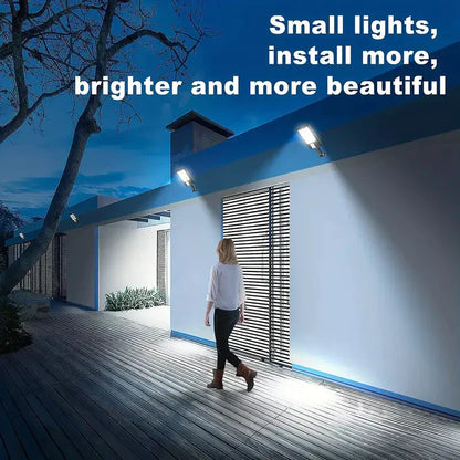 Bright Solar Flood Light with Motion Sensor