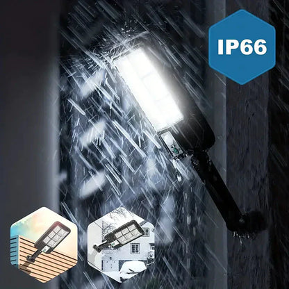 Bright Solar Flood Light with Motion Sensor