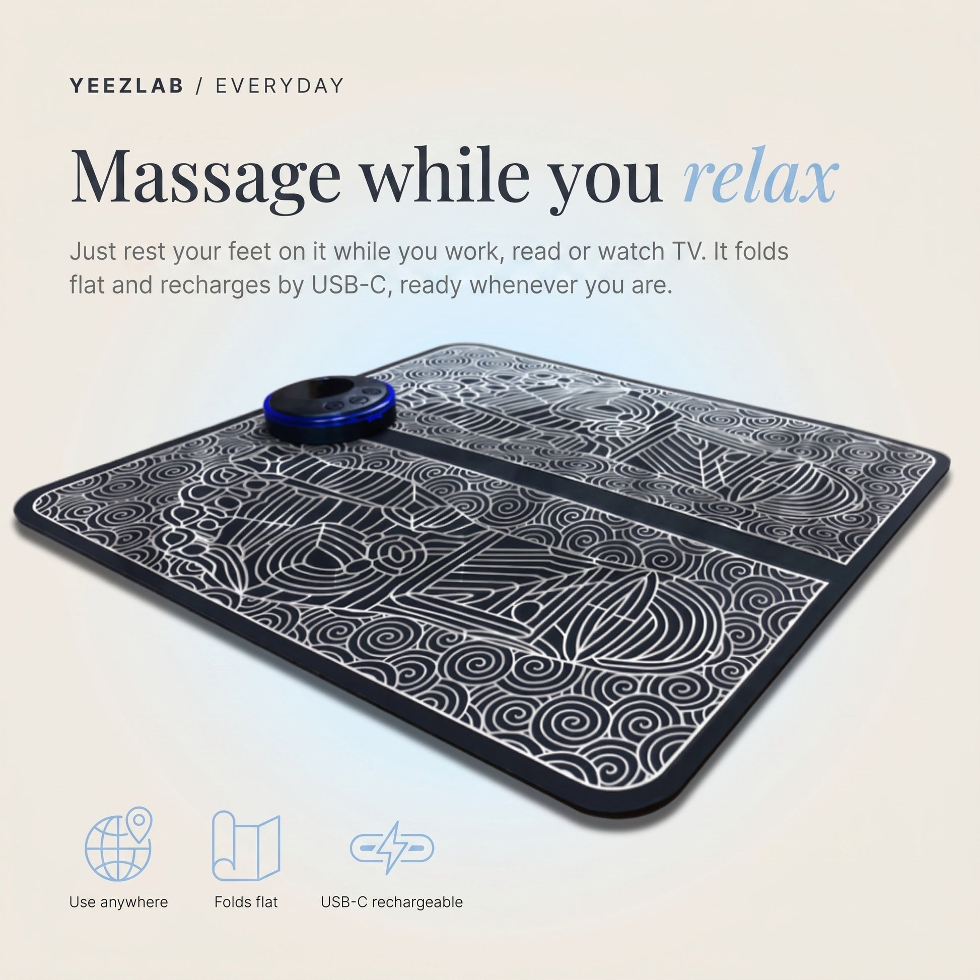 EMS Foot Massager - Massage while you relax