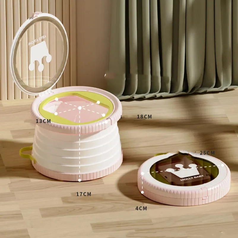 Compact Folding Training Toilet Seat for Kids