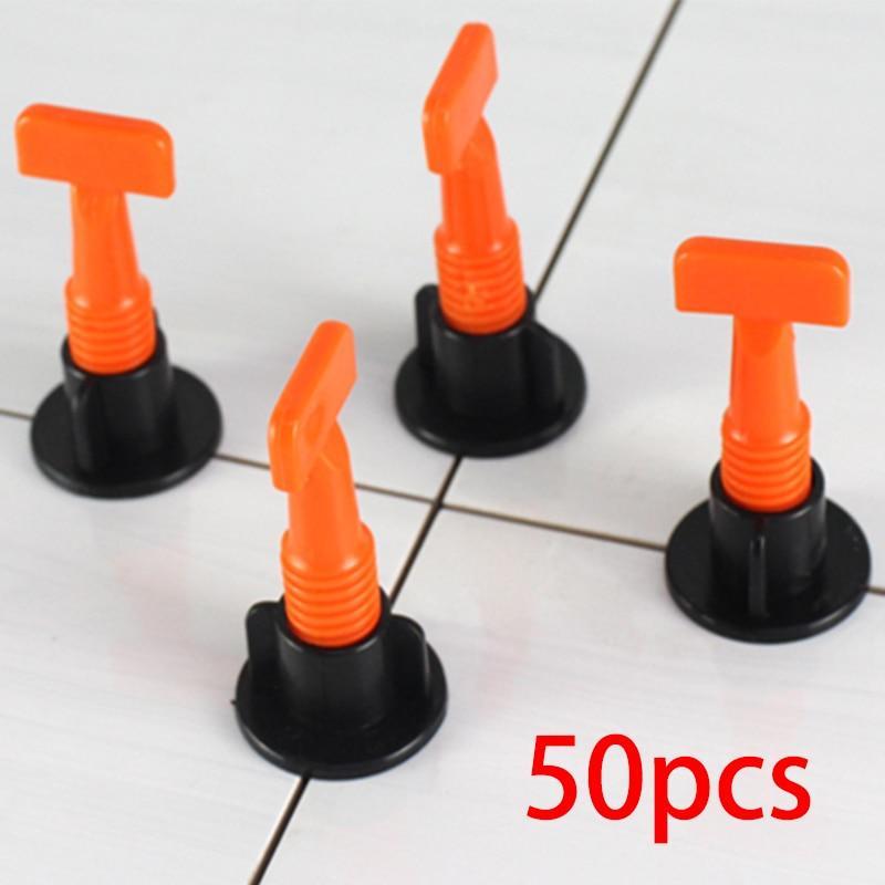 Premium Adjustable Tile Leveling System 50Pc Kit