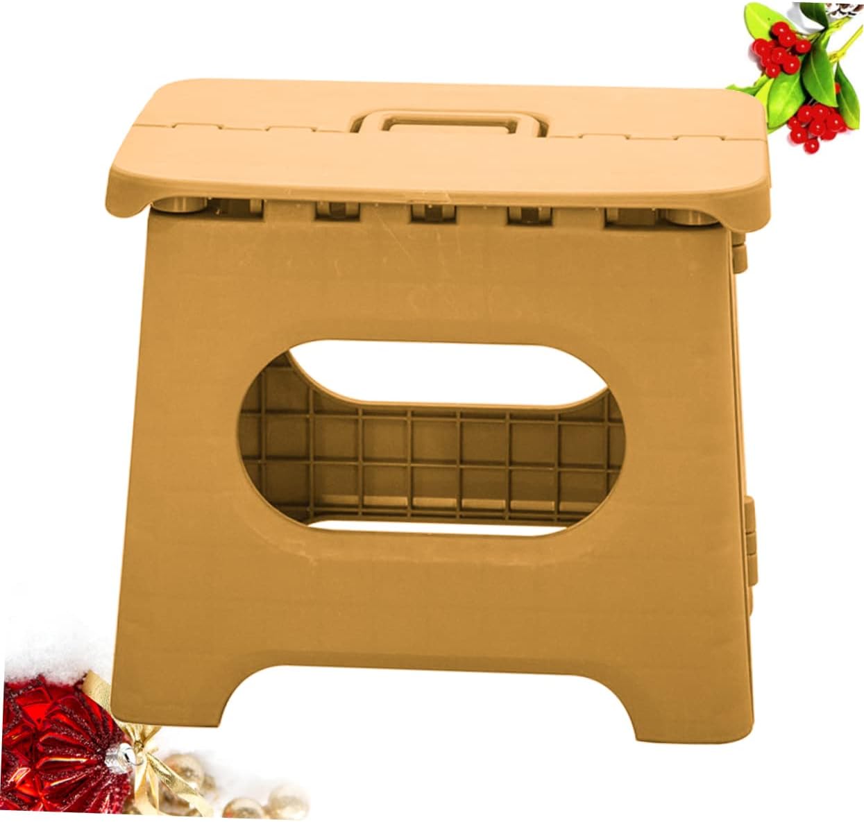 Compact Folding Step Stool with Handle