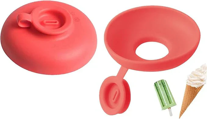 Fun Silicone Ice Cream Cone Holder for Kids