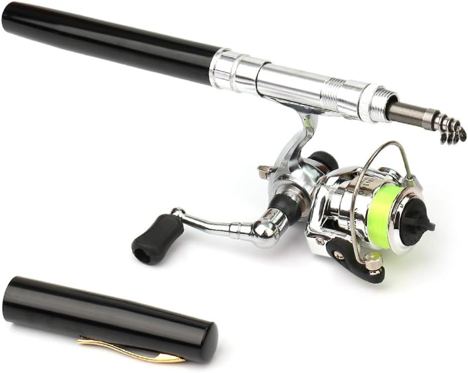 Portable Telescopic Fishing Rod and Reel Set - Yeezlab