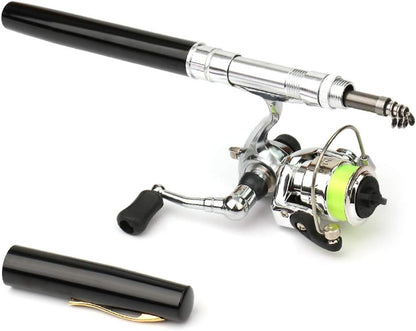 Portable Telescopic Fishing Rod and Reel Set - Yeezlab