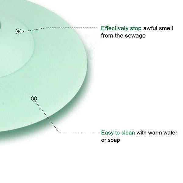 Bathroom Sink Drain Stopper With Hair Catcher