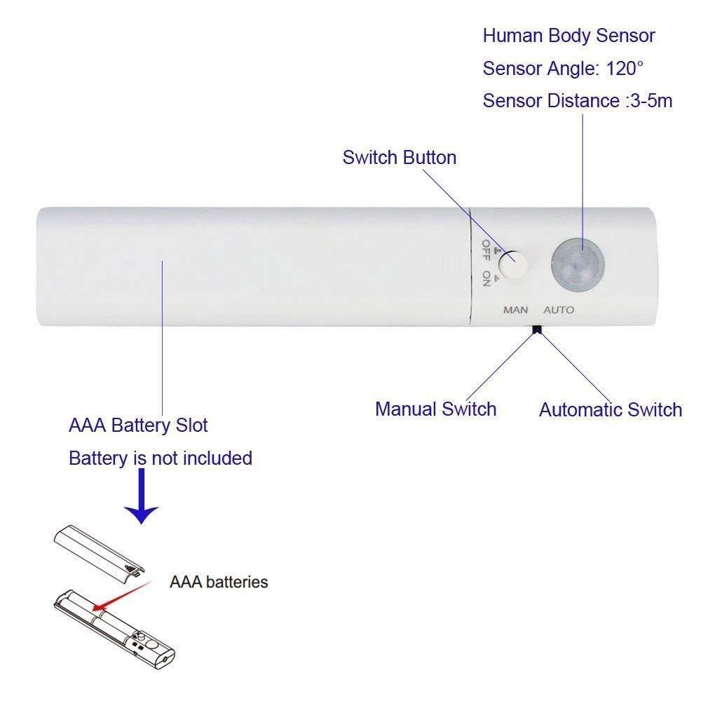 Automated Motion Activated LED Lamp