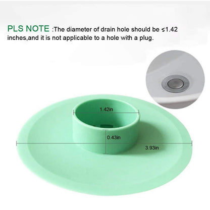Bathroom Sink Drain Stopper With Hair Catcher