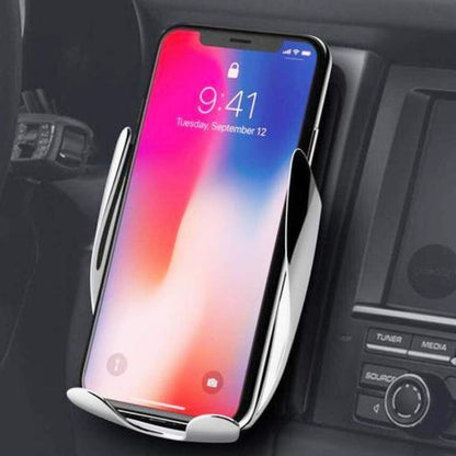 Handsfree Car Phone Mount with Wireless Charging