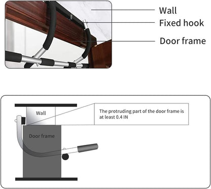 Strong Home Pull Up Bar | Durable Steel Gym Equipment