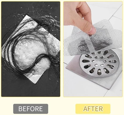 Easy Clean Hair Catcher Stickers