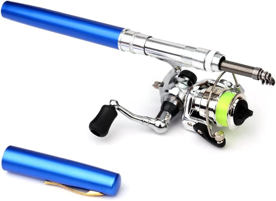 Portable Telescopic Fishing Rod and Reel Set