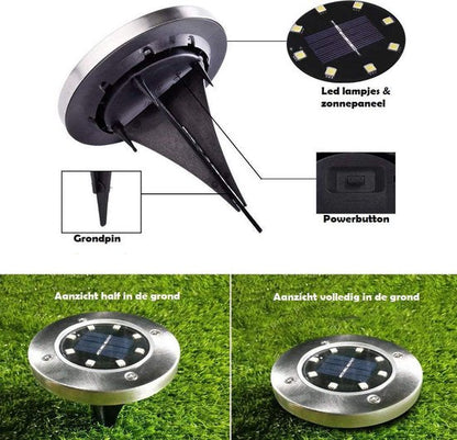 Outdoor Solar Powered LED Garden Lights