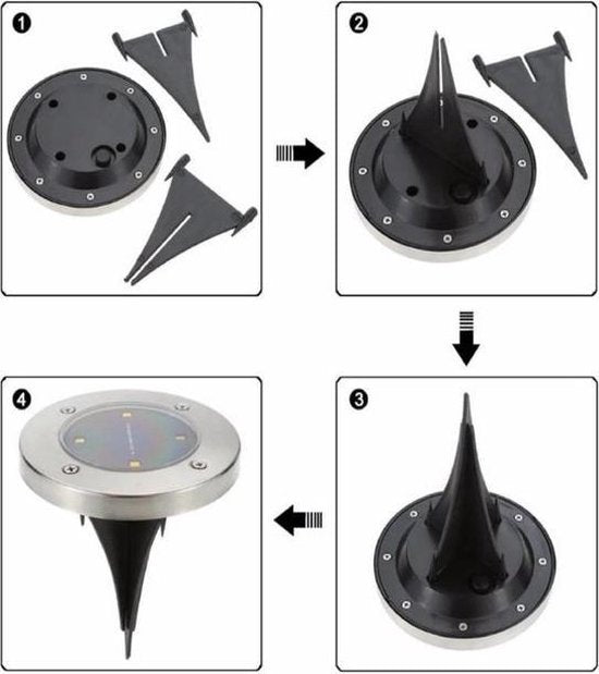 Outdoor Solar Powered LED Garden Lights