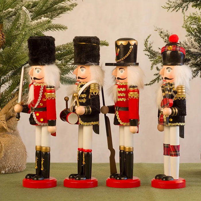 Classic Wooden Christmas Nutcracker Decor