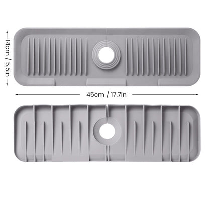 Waterproof Kitchen Sink Faucet Splash Mat