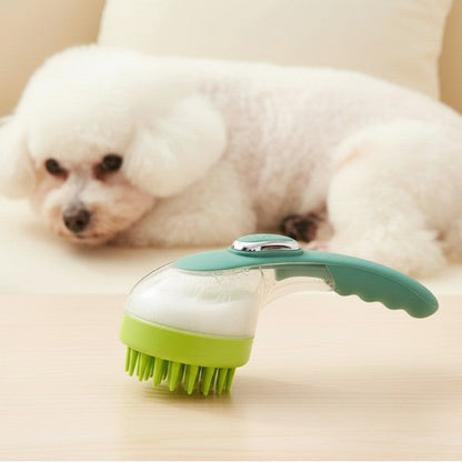 Gentle Pet Shower Massage Brush Cleaner