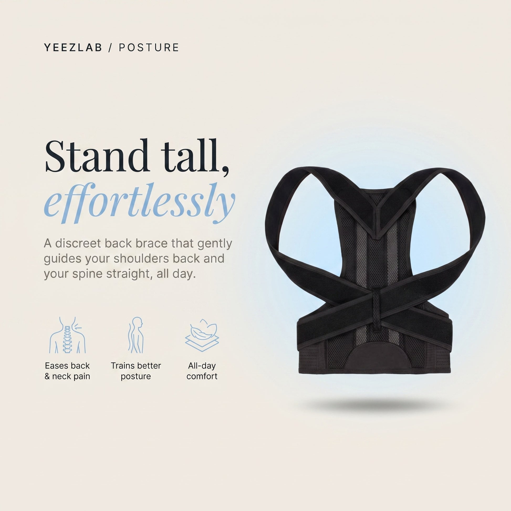PosturePro Posture Corrector - Stand tall effortlessly