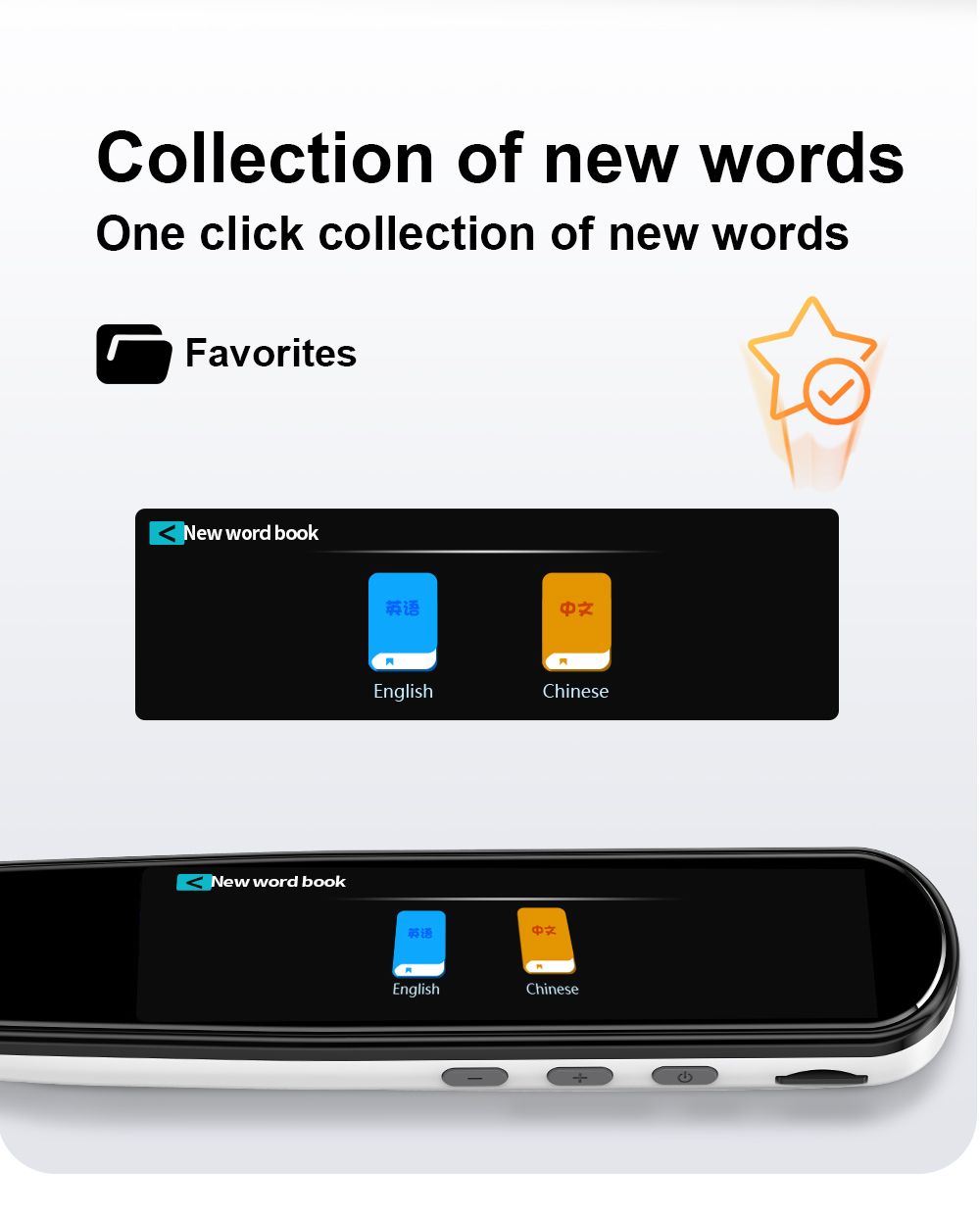 Portable Instant Language Translator Pen Scanner