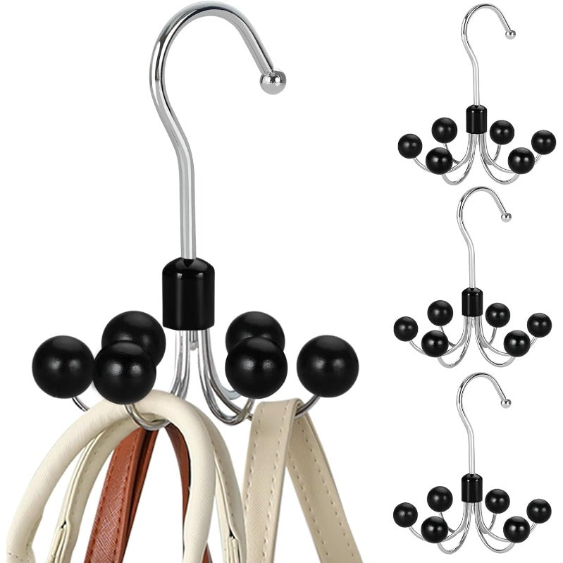 Compact Wall Hook Storage Organizer