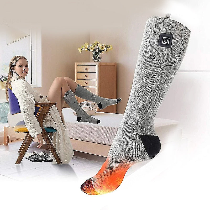 Warm Rechargeable Heated Socks with Adjustable Heat