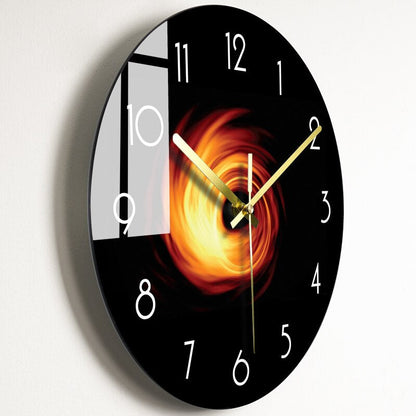 Stylish Glass Wall Clock – Modern Home Decor