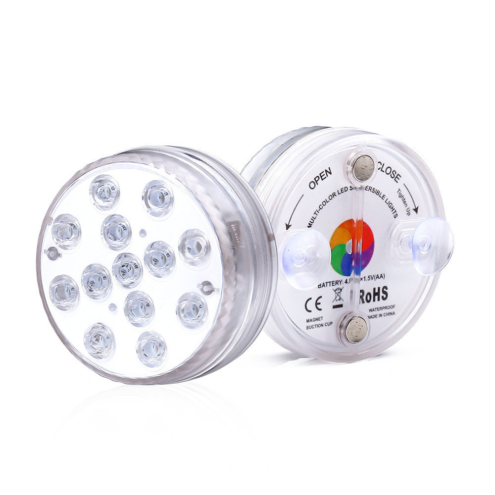Colorful LED Pool Light with Remote-Controlled RGB