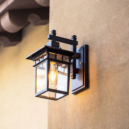 Dark Grey Weatherproof Outdoor Lamp
