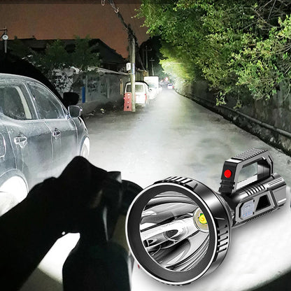Portable LED Rechargeable Flashlight Torch