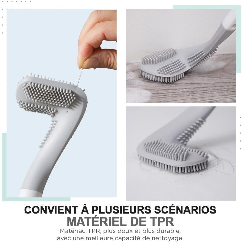 Extended Handle Toilet Brush Cleaner - Yeezlab