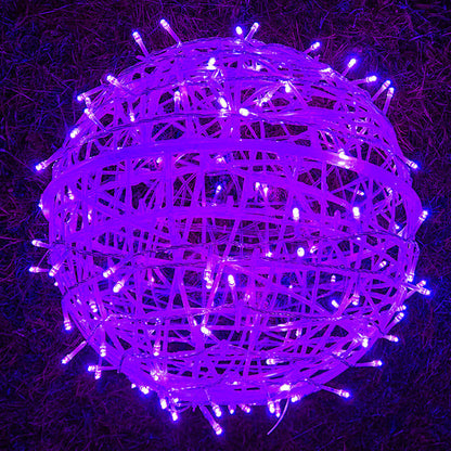 Colorful LED Solar Powered Garden Pendant Light