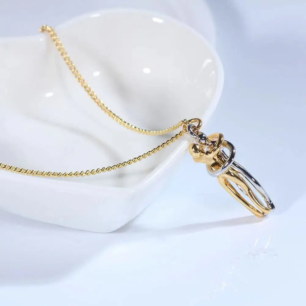 Sweetheart Couple Pendant Necklace