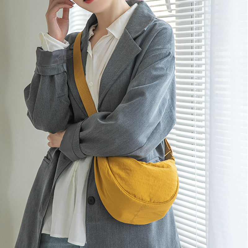 Casual Ladies Dumpling Crossbody Bag